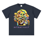 "FACES/DNTOVRTHNKIT" T-Shirt